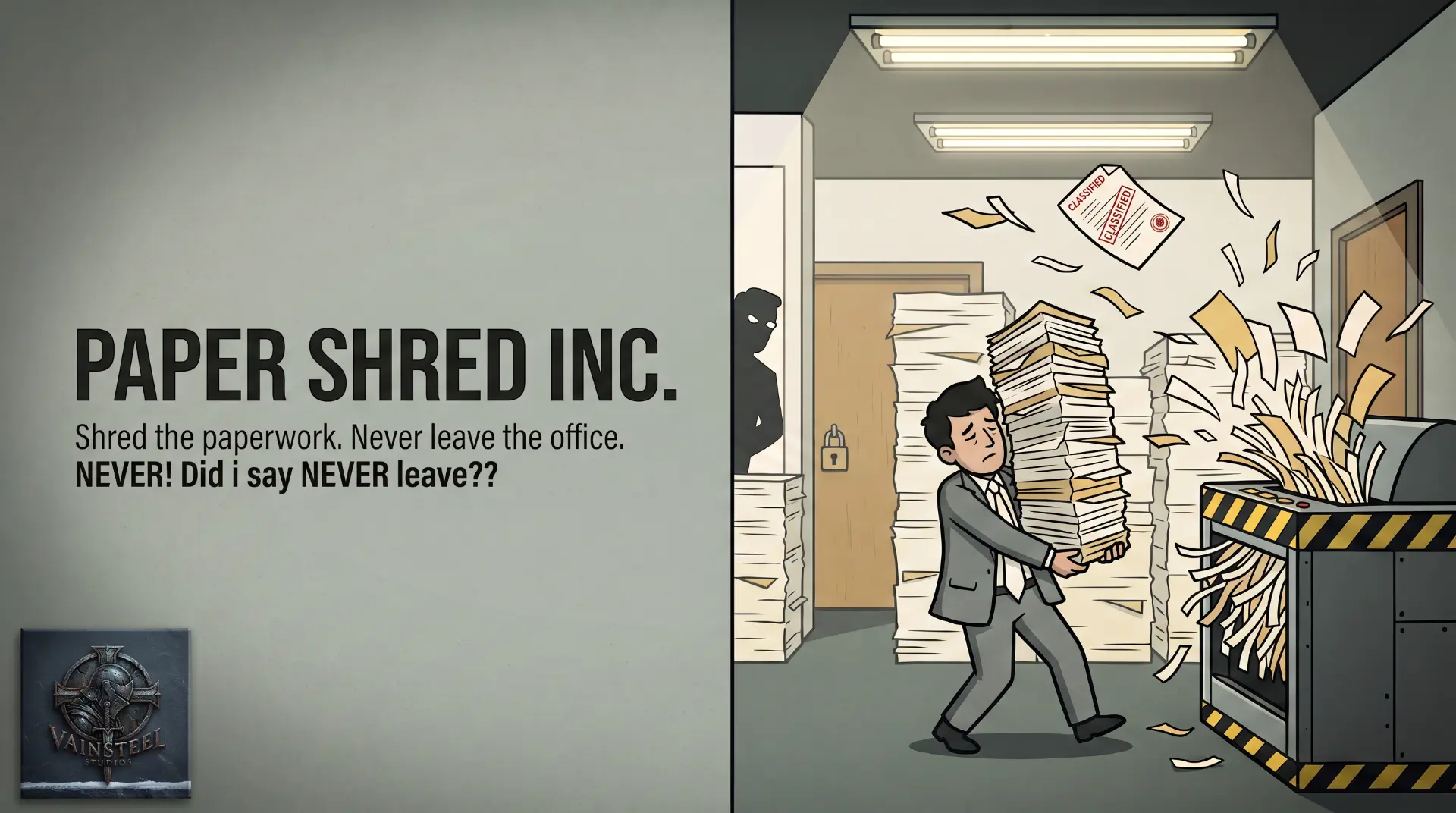 Paper Shred Inc. key art