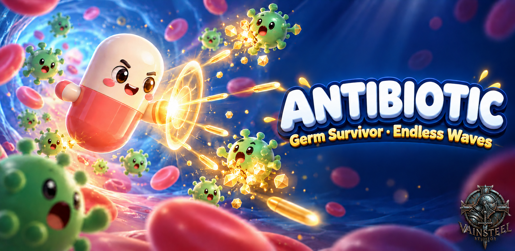Antibiotic: Germ Survivor key art